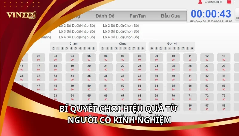 Bí quyết chơi hiệu quả từ người có kinh nghiệm